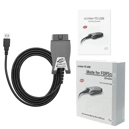 Interface OBD2 USB Vgate vLinker FS