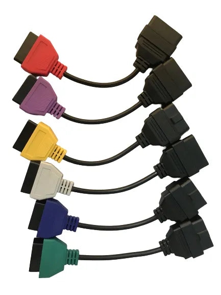 Kit de 6 adaptateurs OBD2 pour MultiECUScan