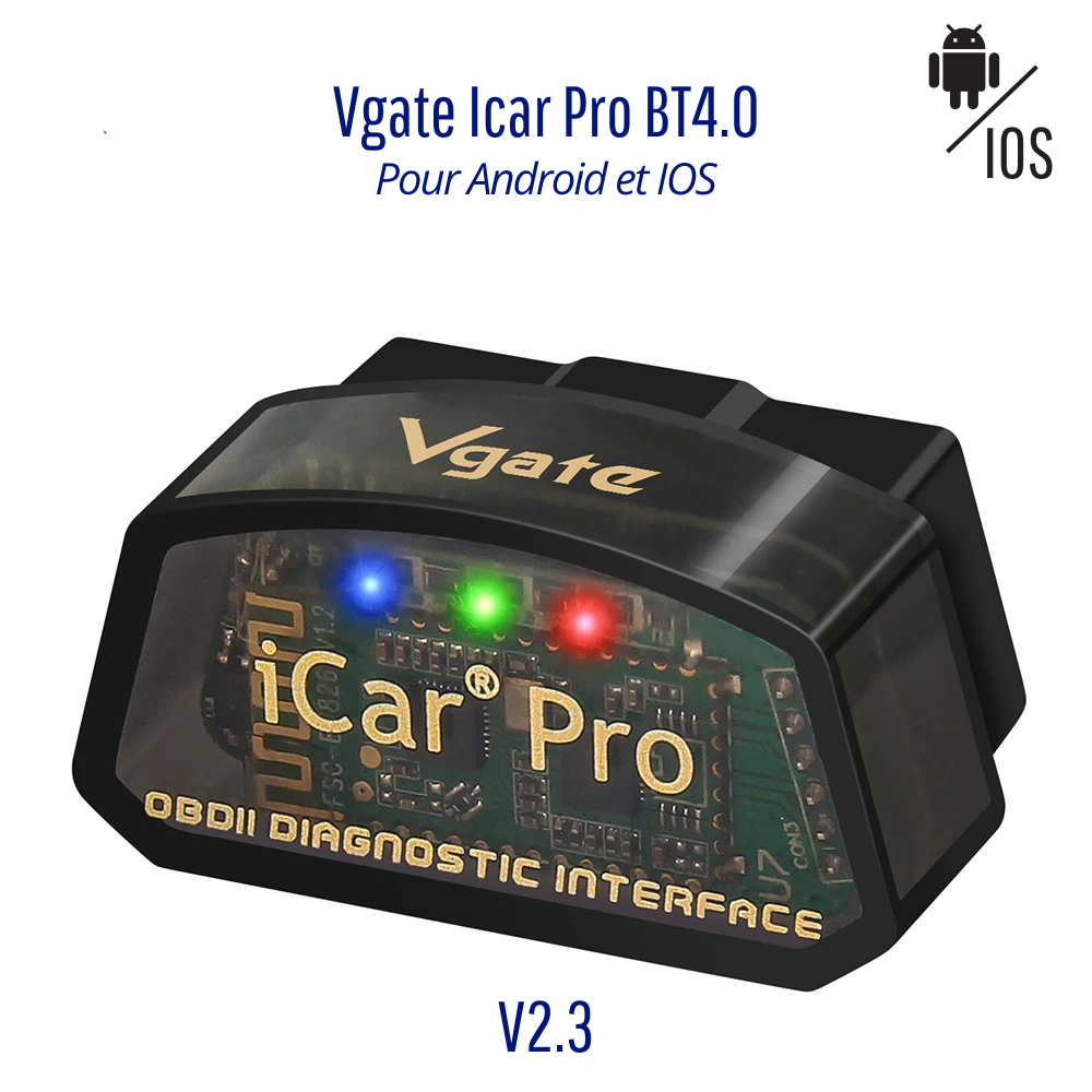 Vgate iCar Pro - Bluetooth 4.0 / 3.0 / Wi-Fi